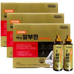 로지나 프리미엄 오한진의 백세 알부민 액상 마시는 알부민 홈쇼핑 30병 3박스