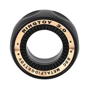 피젯링 링스피너 피젯 스피너 반지 핑거자이로 자석 블랙 그레이 스트레스해소 B2059-O