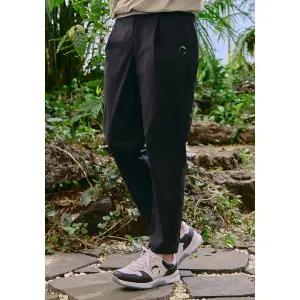 [챌린저]남성 원턱 세미와이드 팬츠 블랙_CHE1MPT5124BK