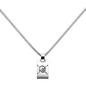 구찌 목걸이 YBB455315001 고스트 실버 공용 목걸이 당일발송