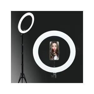 LED 링라이트 삼각대포함 촬영조명 1인방송 유튜브 밝기조절 색온도조절 동영상개인촬영 BJ장비 셀카조명