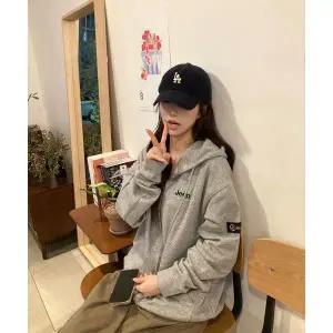 JEEP 2WAY 오버핏 스몰 지프 후드집업 (JR5TZU051MG)