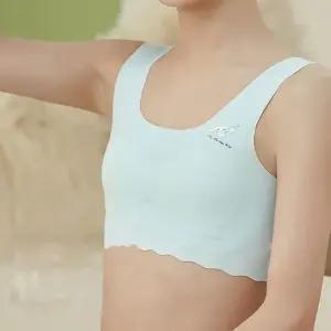 주니어 브라 초등 첫브라 여아 스포츠 브라탑 심리스