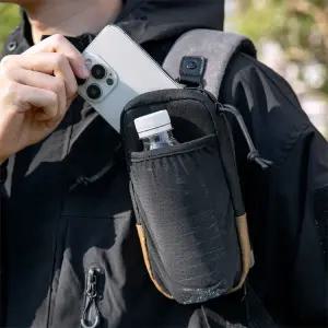 핸드폰 물병 파우치 캐주얼 백팩 카라비너 부착형