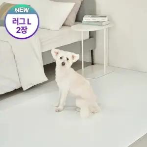 NEW [1+1 강아지매트 펫매트 L] 미끄럼방지 러그형 L 2장