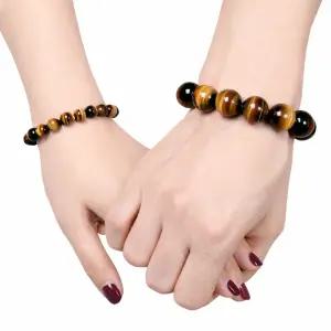 호안석 염주팔찌 원석 행운 소원 기원 불교 팔찌 남녀공용