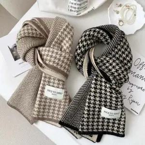 2컬러 모던 까르띠앙 니트목도리 패션 머플러 넥워머