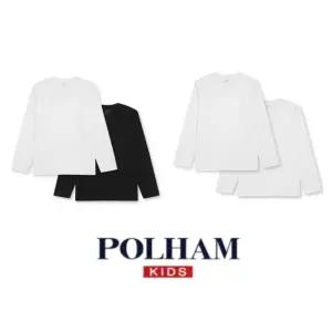 [롯데백화점]폴햄키즈 공용) 2PACK 긴팔티 PKG5TS3820