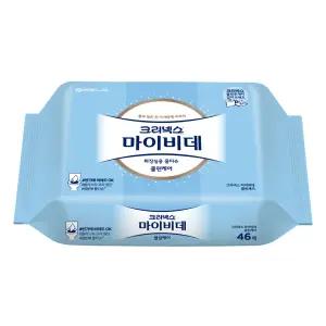 크리넥스 마이비데 클린케어 리필 46매