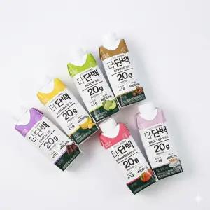 빙그레 더단백 250ml 6종 혼합 18개 단백질 음료