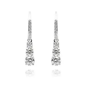 [스와로브스키]5416155 Stilla Attract 후프 드롭 귀걸이