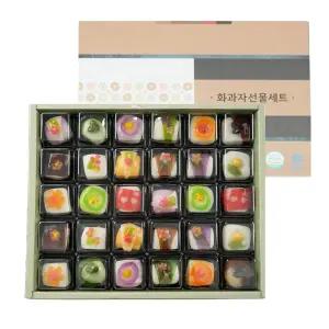 명절선물 해피원베이커리 수제 화과자 선물세트 15구 30구설날  어르신선물