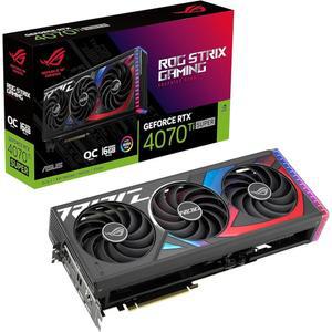 Asus ROG Strix GeForce RTX 4070 Ti 슈퍼 OC 그라피카르트 - 16GB GDDR6X, 2배 HDMI, 3배 DP