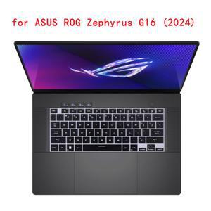 실리콘 노트북 키보드 커버 보호대 스킨, ASUS ROG 제피러스 G16 (2024) GU605 GU605MV GU605MY GU605MZ GU605MI GU605M 16 인치