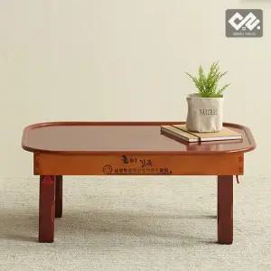 마루하우스 단미 유전 상감 직타원 690 접이식 밥상 다과상 교자상 690x510)