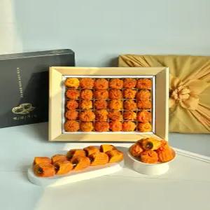 [과일주부] 곶감 반건시 선물세트 프리미엄, 20구 30구, 1박스 (보자기포함)