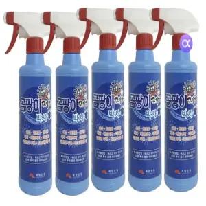 계양산업 곰팡이 제거 박사 스프레이 500mL X 5개 욕실 화장실 주방 벽지 창문 실리콘 곰팡이 제거