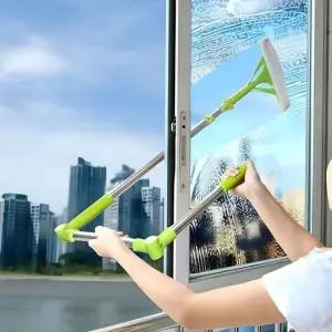 외부 유리창 닦이 180도 관절구조 유리창 청소기 밀대 L791