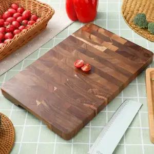 엔드그레인 나무도마 체크도마 두꺼운 원목 도마 월넛 캄포 전참시 이영자 도마 36x24CM K811