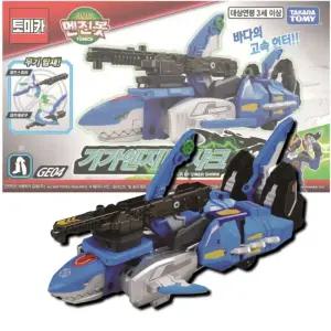 토미카 파워카 엔진봇 기가엔지너 샤크 바다의 고속 헌터 자동차 장난감