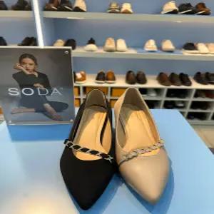 [소다]쥬얼리 여성구두 장식포인트 5cm FLF409_DG