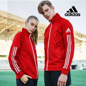 아디다스 키즈, 성인 레드 트레이닝 상하의 세트