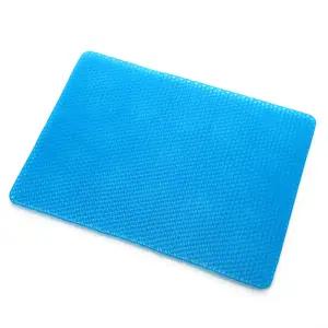 실리콘 매트 쿨링 시트 깔판 방수 쿨젤 깔개 대형 벌집