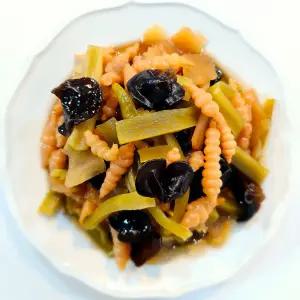 국내제조 모듬장아찌 초석잠 목이버섯 궁채 산고추 건강식 별미 맛있는 장아찌