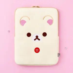 코리락쿠마 태블릿 케이스 파우치 11인치 아이패드 갤럽시탭 내부포켓