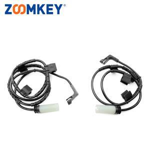 ZOOMKEY 2개 미니 쿠퍼 R56R57 2007-2015 디스크 브레이크 패드 마모 센서 전면 및 후면 34356789329 34356