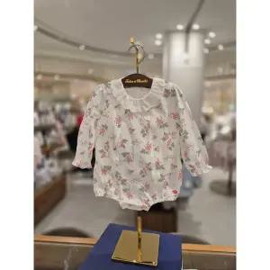 [쇼콜라](강남점)(신생아 백일아기 선물) 그레프바디슈트 (TNPMUS082W)