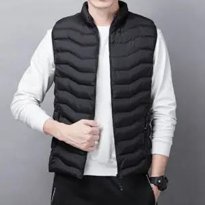 주문폭주 남성 패딩조끼 경량 방한 베스트 누빔 사무실 사무용 이너 점퍼