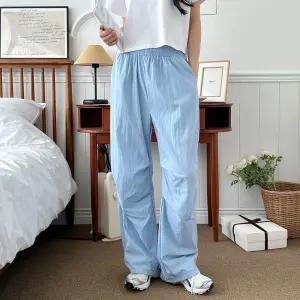 폴가르 여성 파라슈트 스트링 팬츠 sd-240562w 와이드 남녀공용바지 조거