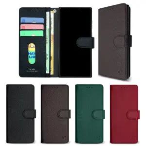 갤럭시퀀텀2 디엘 소가죽 다이어리케이스 A826