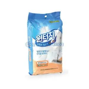 삼정크린마스터 원터치 부직포 청소기 리필 60매입 밀대 막대 패드 걸레 교체용