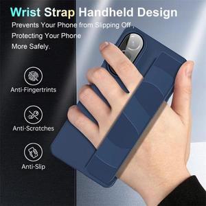 갤럭시 S25 엣지 S24 S23 울트라 플러스 씬 무광 하드 PC 충격 방지 커버용 실리콘 탄성 손목 밴드 그립