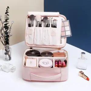 [라일리] Rly 여행 캠핑 출장 메이크업 화장품 케이스 정리함