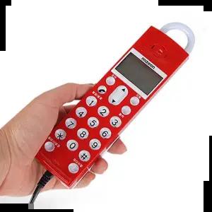 맥슨007 벽걸이겸용 발신자정보표시 CID 유선전화기