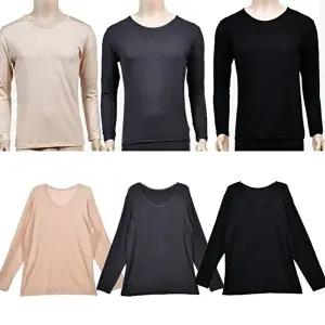 (린다)천연섬유 베이직 컬러 남성 내의 상의 (KYR-WB8377E)