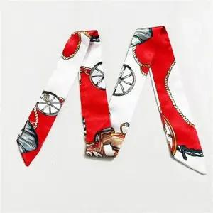 [포인트] 미니 실크 가방 스카프 8컬러 트윌리 가방끈 장식