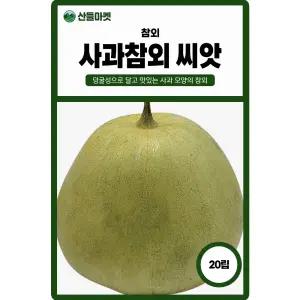 사과참외 씨앗 20립 과육이 두텁고 당도 높은 덩굴성 참외씨 종자