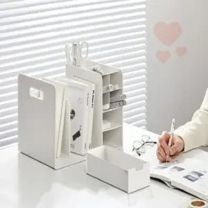 시스맥스 효율적 공간활용 하이브 데스크오거나이저 펜꽂이 펜홀더 책꽃이 책상오거나이저 사무실책상정리