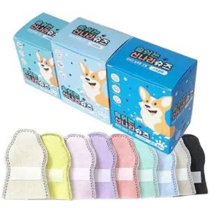 신나라슈즈 애견 일회용 신발 아이보리 36매 산책