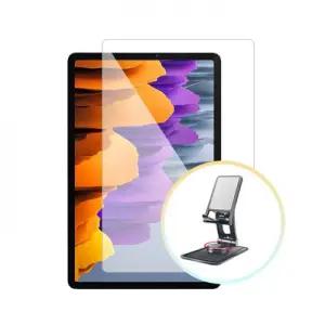 갤럭시탭A7 10.4 액정 필름 2매+회전 거치대