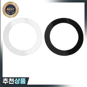 1Pcs베이스 드럼 하단 포트 구멍 보호기 링 안티 슬립 패드  음질 개선