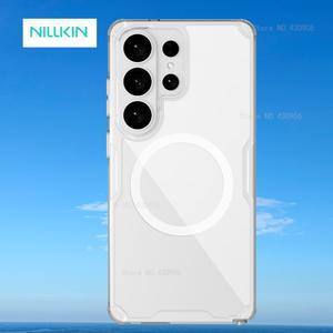 삼성 S26 울트라 케이스용 NILLKIN 네이처 프로 마그네틱 케이스 맞춤형 클리어 커버