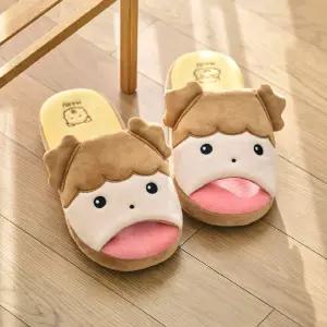 마루는강쥐 패브릭 슬리퍼 (신) 거실화 사무실 여성 남성 공용 거실 실내 캐릭터 귀여운 실내화