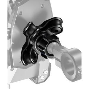 Kaedear 카에디아 오토바이 스마트폰 홀더 진동 흡수 충격 감소 유닛 디바이스 방진 댐퍼 마운트 Air 어브소버 17mm 볼 KDR M0A
