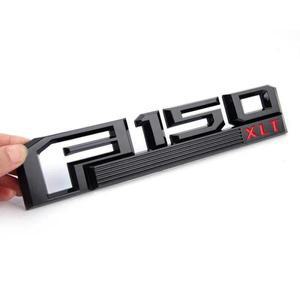 포드 F150 라리아트 XLT 차량용 ABS 플라스틱 차체 측면 엠블럼 자동차 후면 트렁크  스티커  스타일링 액