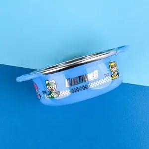 카트라이더 360도 레이싱 안전핸들 스텐볼 유아 어린이 캐릭터 식기